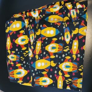 Lularoe Tall and Curvy Rocket ships